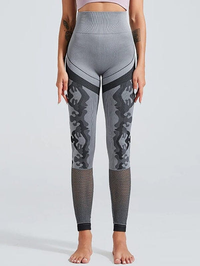 Legging Sport Taille Extra Haute Camouflage Ultime Legging : Legging Femme | Vêtements de Sport 