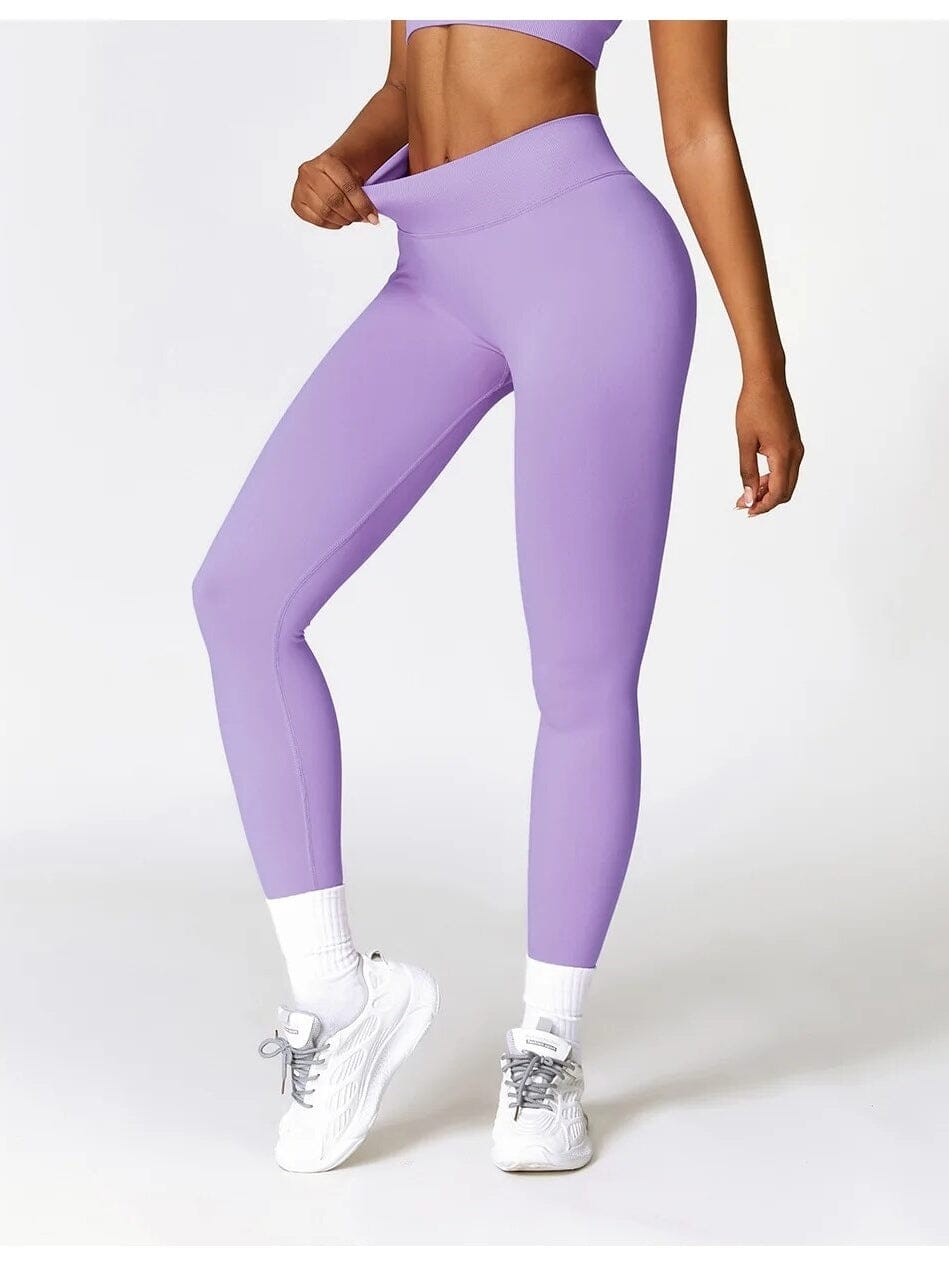 Legging sport gainant taille haute top