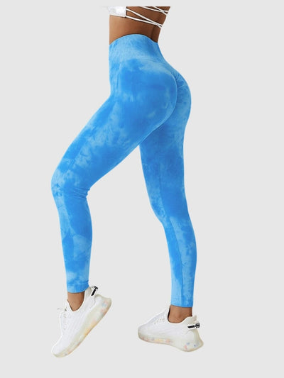 Legging Sport Taille Haute Gainant (Sans Couture) Leggings Ultime Legging S Bleu 