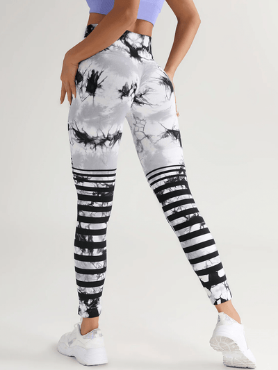 Legging Sport Tie Dye Galbant (Push Up) - Nemesis Leggings Ultime Legging S Blanc 