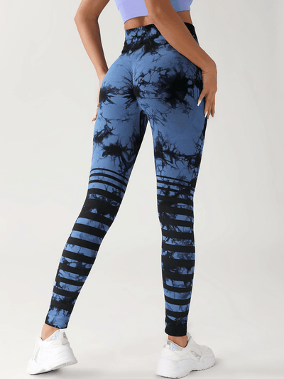 Legging Sport Tie Dye Galbant (Push Up) - Nemesis Leggings Ultime Legging S Bleu 