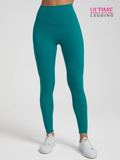 Legging Ventre Plat Taille Haute - Ultime-Legging Leggings Ultime-Legging S Bleu canard 