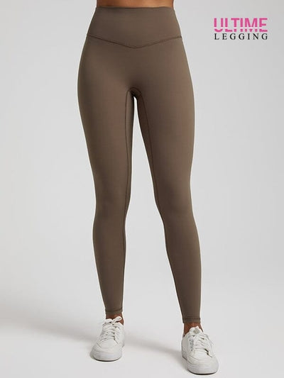 Legging Ventre Plat Taille Haute - Ultime-Legging Leggings Ultime-Legging S Marron caramel 