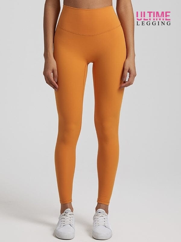Legging Ventre Plat Taille Haute - Ultime-Legging Leggings Ultime-Legging S Orange 
