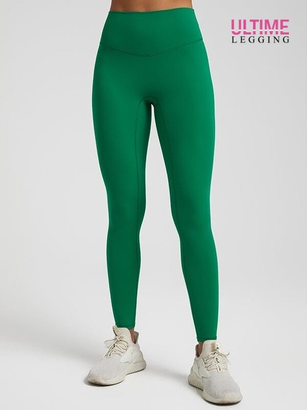 Legging Ventre Plat Taille Haute - Ultime-Legging Leggings Ultime-Legging S Vert sombre 