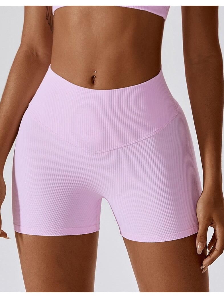 Short Court Plissé Push Up - Sport Shorts Ultime Legging 