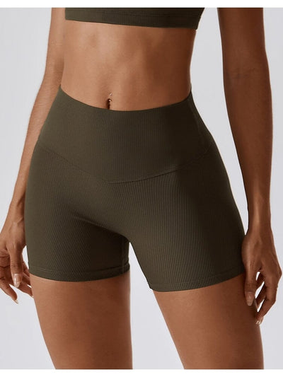 Short Court Plissé Push Up - Sport Shorts Ultime Legging 