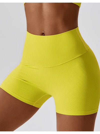 Short Court Plissé Push Up - Sport Shorts Ultime Legging 