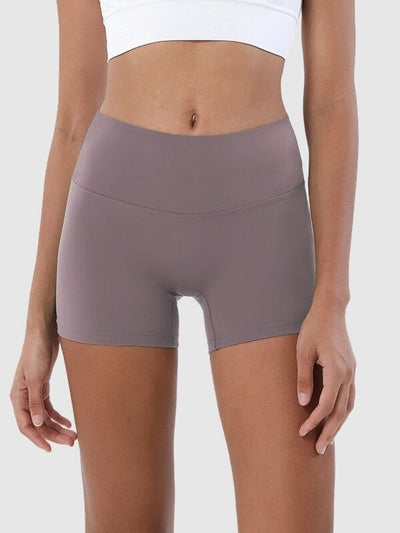 Short CrossFit Taille Haute, Sport Shorts Ultime Legging S Violet 