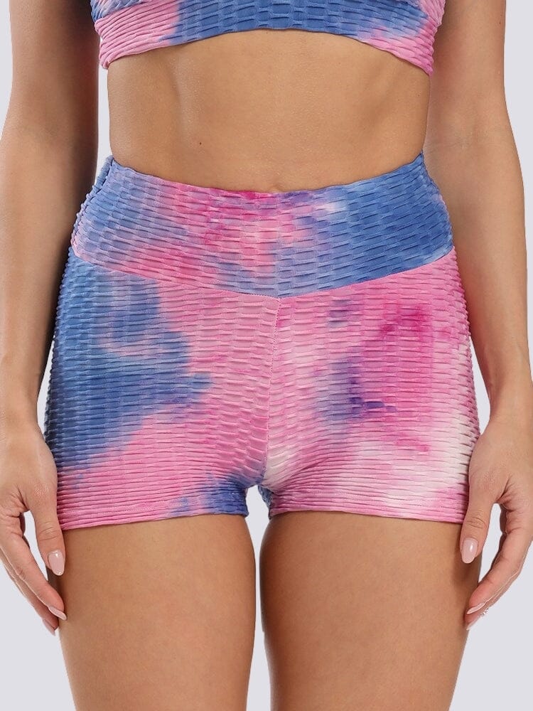 Short Fitness Court Shorts Ultime Legging S Rose bleu 