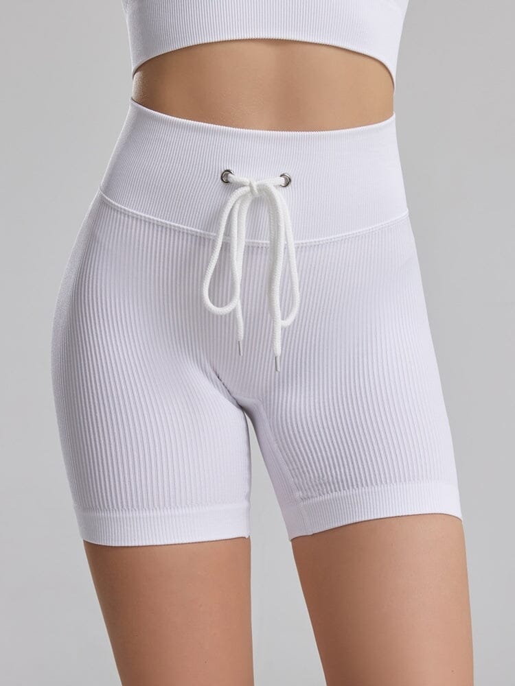 Short Plissé Sport Shorts Ultime Legging S Blanc 