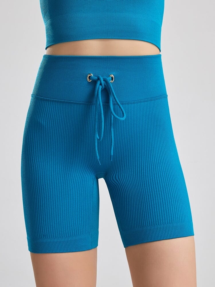 Short Plissé Sport Shorts Ultime Legging S Bleu vert 