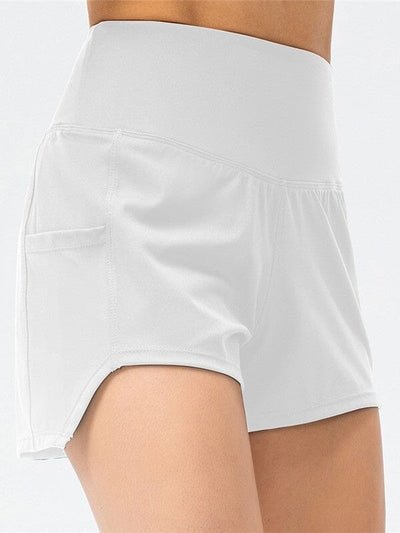Short Running Anti-Frottement Shorts Ultime Legging XS Blanc 