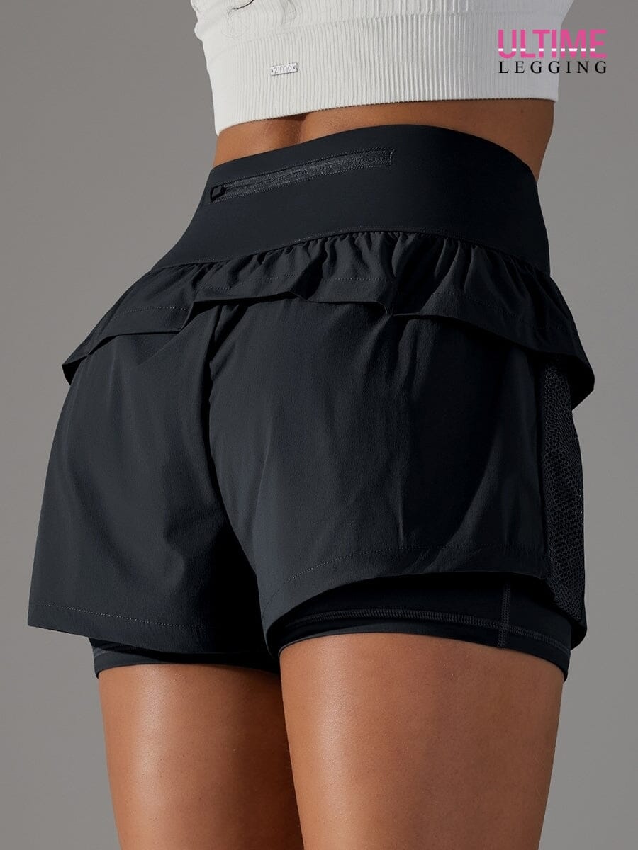 Short Running Poche - Ultime-Legging Shorts Ultime Legging 