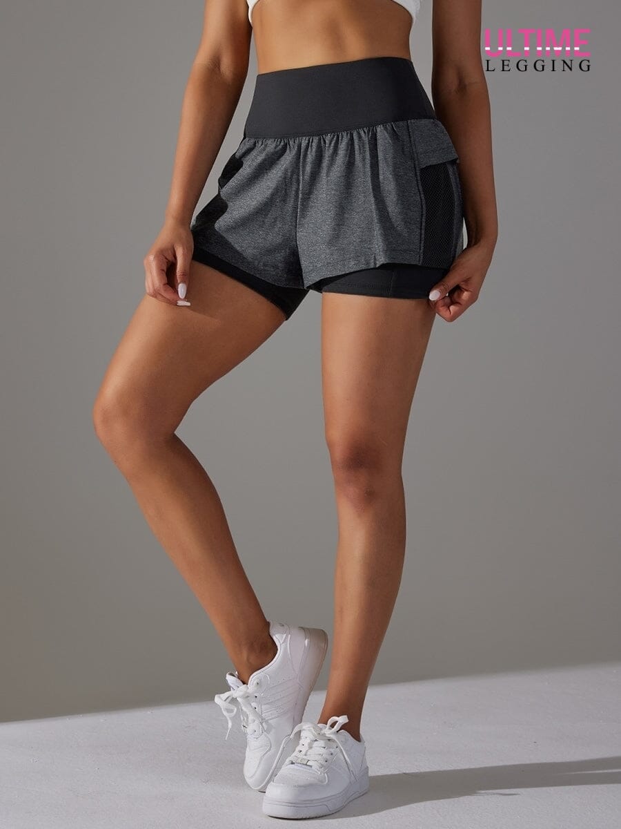 Short Running Poche - Ultime-Legging Shorts Ultime Legging 