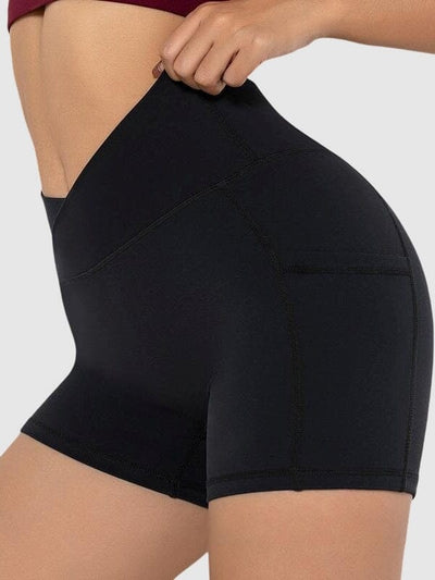 Short Sport Court Poches Shorts Ultime Legging XS Noir 