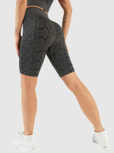 Short Sport Imprimé Serpent Ultime Legging S Gris 