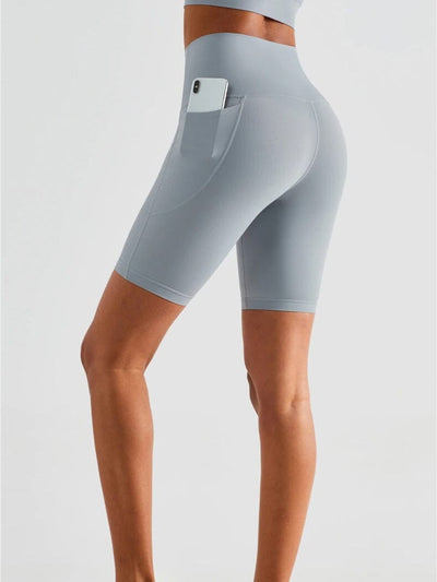 Short Sport Long Poche Shorts Ultime Legging : Legging Femme | Vêtements de Sport 
