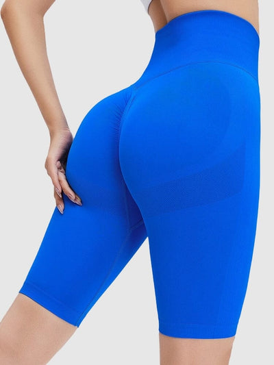 Short Sport Long Push Up Shorts Ultime Legging S Bleu 