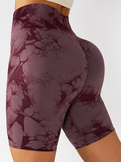 Short Sport Marbré Push Up Shorts Ultime Legging S Violet 