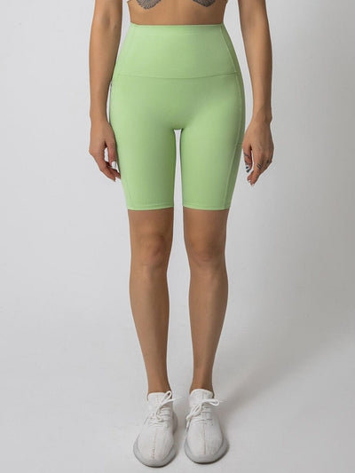 Short Sport Poche Shorts Ultime Legging : Legging Femme | Vêtements de Sport S Vert 