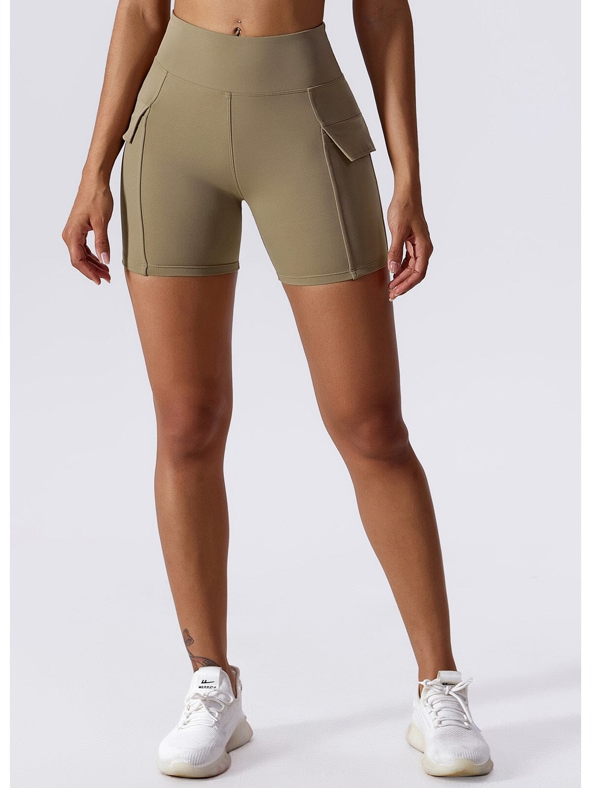 Short Sport Poches Fermées Shorts Ultime Legging S Beige 