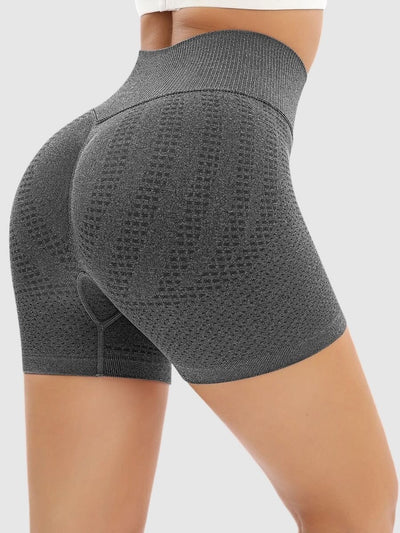 Short Sport Push Up Ceinture Haute Shorts Ultime Legging : Legging Femme | Vêtements de Sport S Gris 