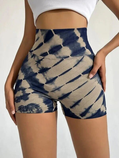 Short Sport Push Up Tie Dye Shorts Ultime Legging 