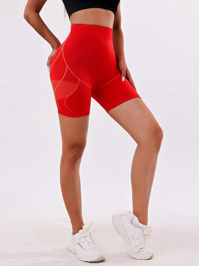 Short Sport Rouge Sans Couture Shorts Ultime Legging S 