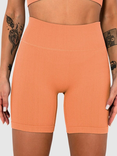 Short Sport Sans Couture Côtelé Shorts Ultime Legging : Legging Femme | Vêtements de Sport 