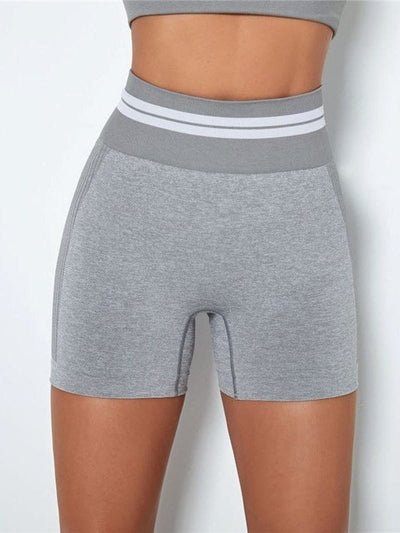 Short Sport Sans Couture Shorts Ultime Legging : Legging Femme | Vêtements de Sport S Gris 