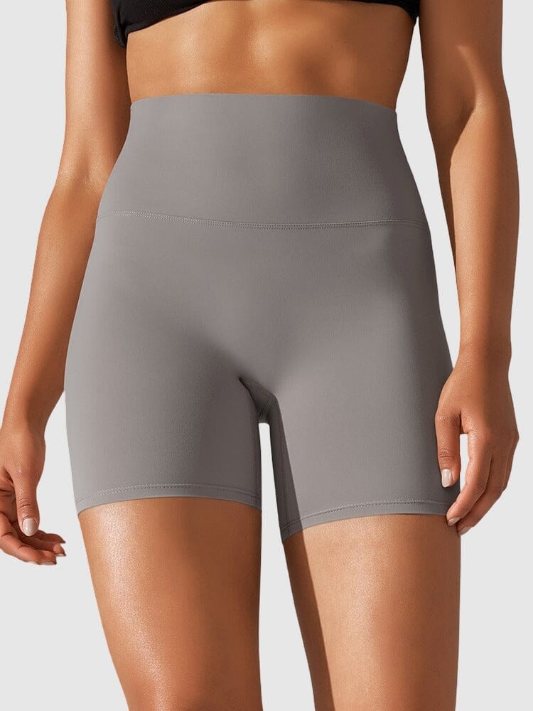 Short Sport Taille Haute Ferme Shorts Ultime Legging XS Gris 