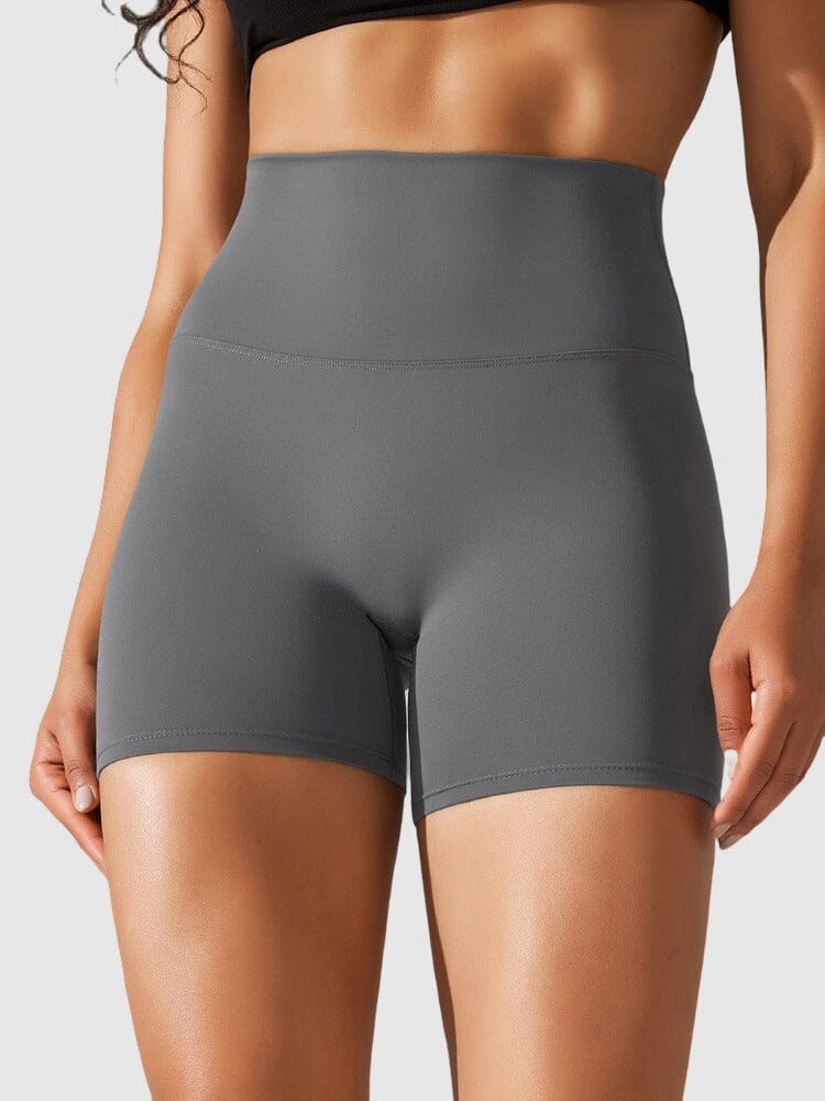 Short Sport Taille Haute Ferme Shorts Ultime Legging XS Gris foncé 