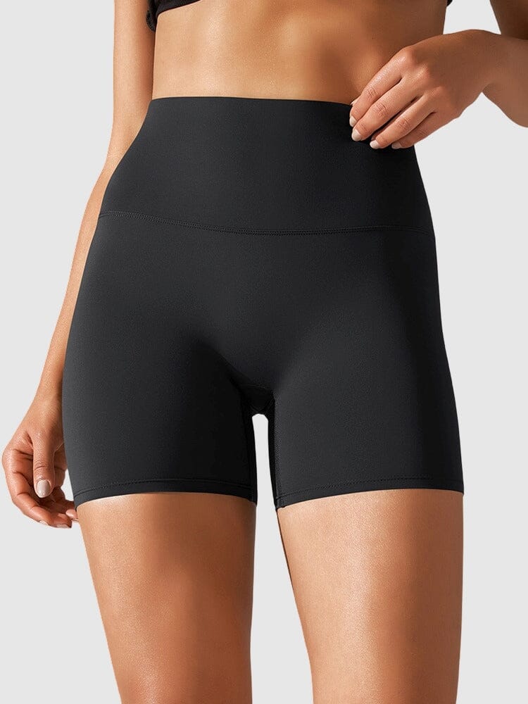 Short Sport Taille Haute Ferme Shorts Ultime Legging XS Noir 