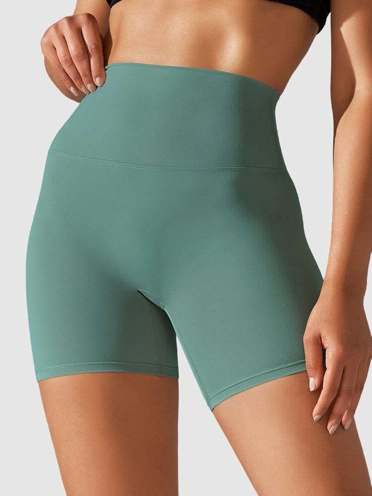 Short Sport Taille Haute Ferme Shorts Ultime Legging XS Vert 