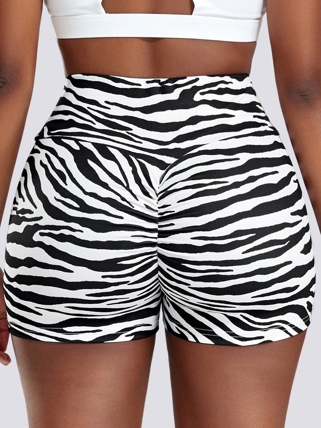 Short Sport Zèbre Push Up Shorts Ultime Legging 