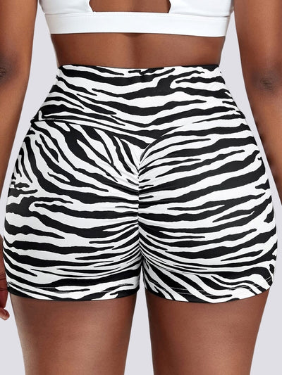 Short Sport Zèbre Push Up Shorts Ultime Legging 