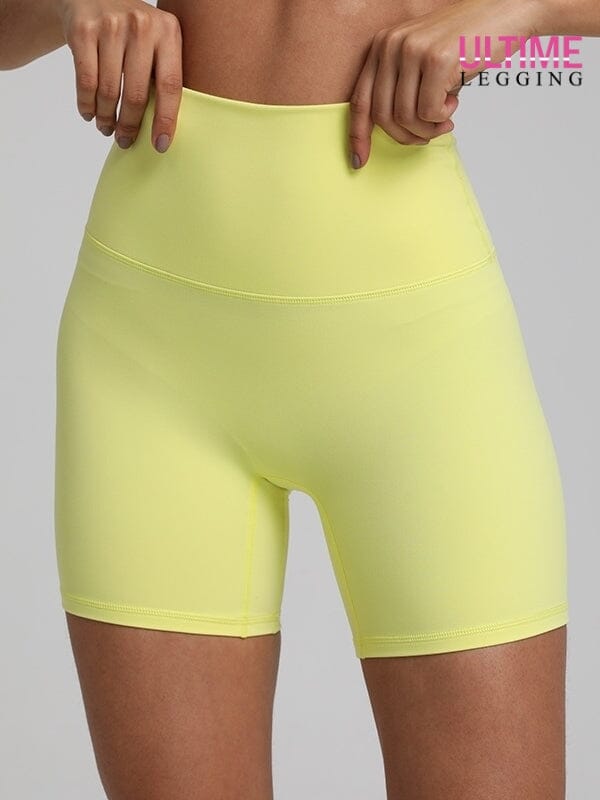 Short Ventre Plat Sport - Ultime-Legging Shorts Ultime-Legging S Jaune 