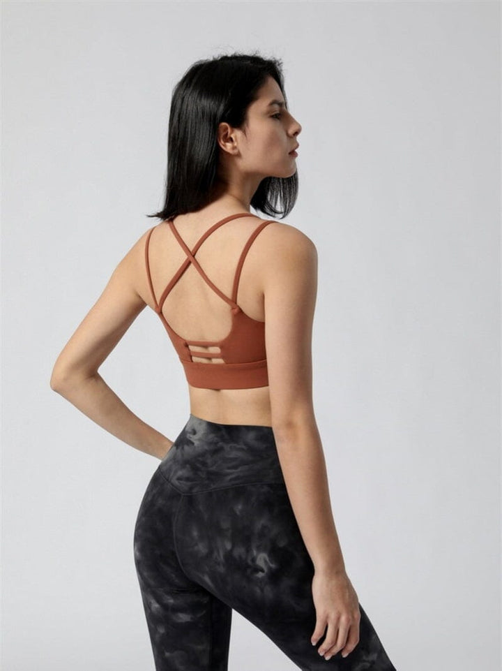 Soutien gorge maintien sport top