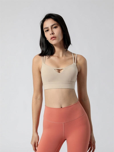 Soutien-Gorge Sport Maintien Ferme Soutien-gorge sport Ultime Legging S Beige 