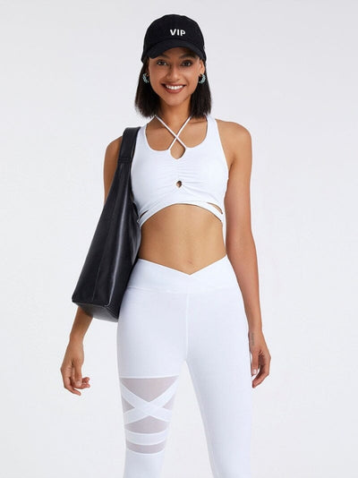 Soutien-Gorge Sport Push Up - Esprit Soutien-gorge sport Ultime Legging S Blanc 