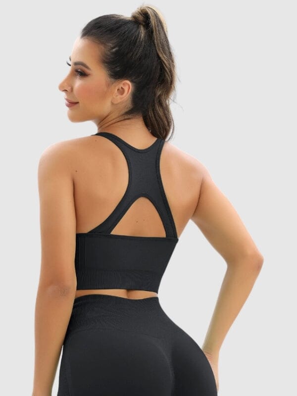 Soutien-Gorge Sport Sans Couture Dos Nageur Soutien-gorge sport Ultime Legging : Legging Femme | Vêtements de Sport 