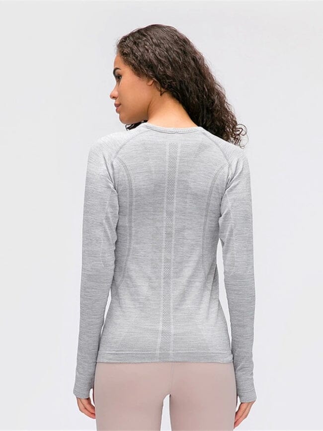 Terecey Haut Thermique Femme Manches Longues à Col Haut Sous Pull Thermique Confortable Et Respirant T-Shirt Chaud Élégant Et Simple Pour Automne Et Hiver
