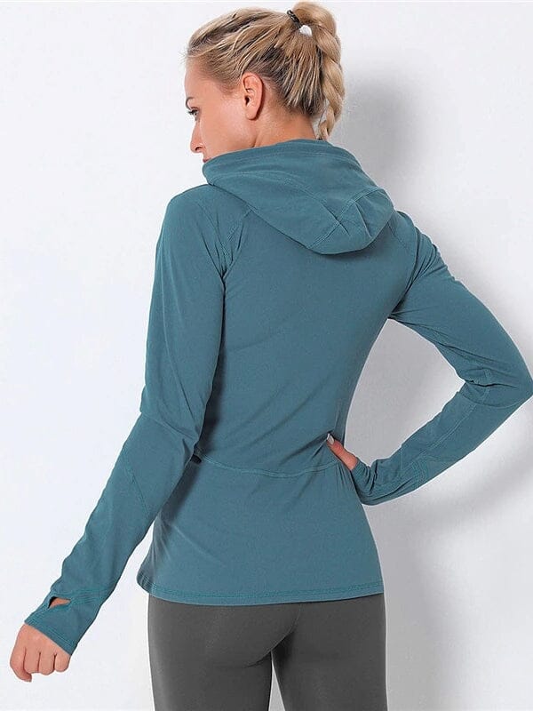 Veste Sport Capuche Zippée - Lovy Veste Ultime Legging : Legging Femme | Vêtements de Sport 